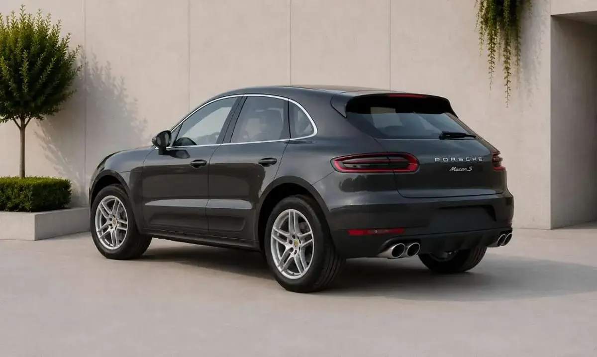 Usata Porsche Macan 250 CV (183 kW) 2016 Grigio SUV