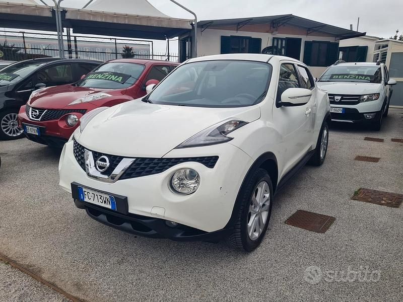 Usata Nissan Juke Tekna 110 CV (80 kW) 2016 Bianco SUV
