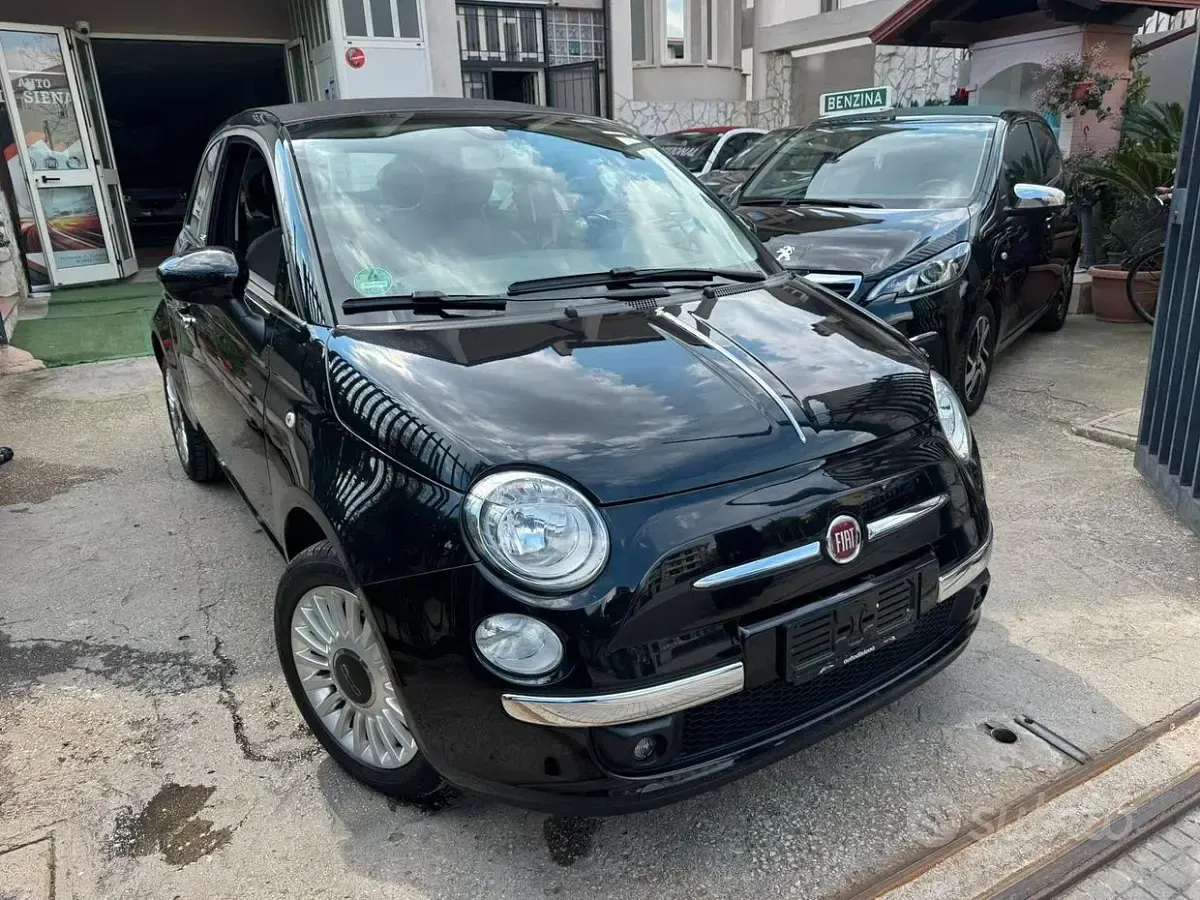 Usata Fiat 500C Rock 69 CV (50 kW) 2013 Nero Cabrio