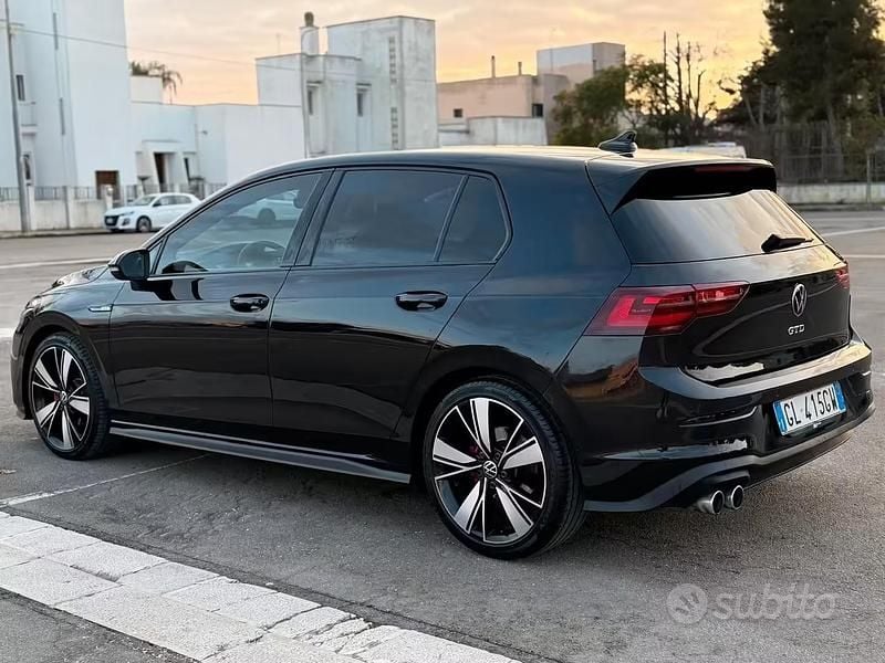 Usata VW Golf VII GTD 200 CV (147 kW) 2021 Nero Utilitaria