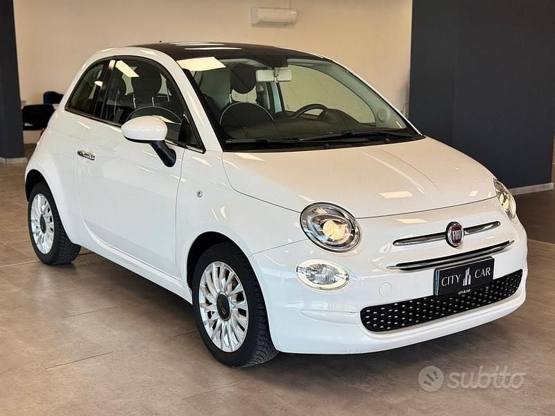Usata Fiat 500 Lounge 69 CV (50 kW) 2018 Bianco Berlina