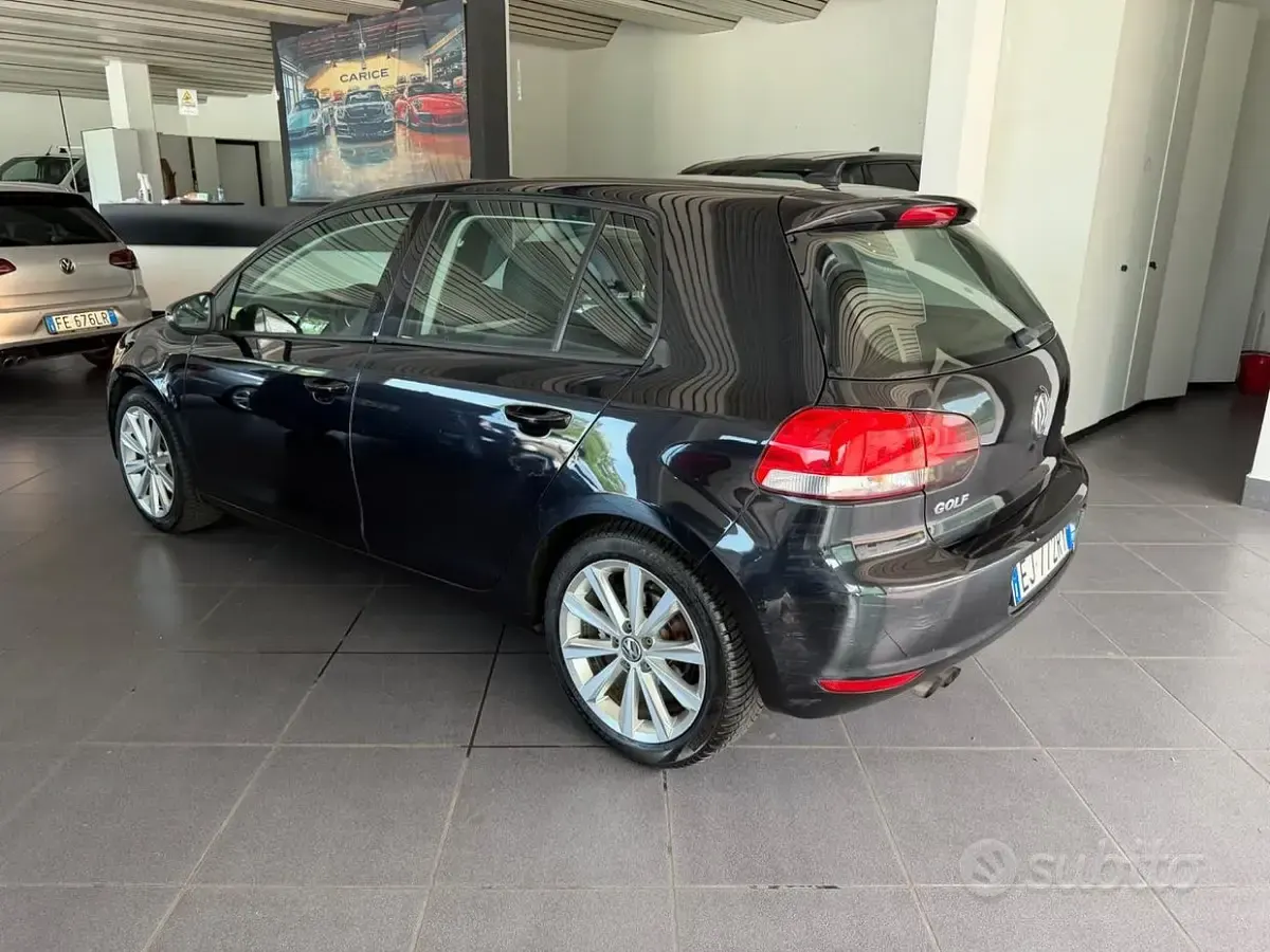 Usata VW Golf VII Highline 122 CV (89 kW) 2012 Nero Berlina