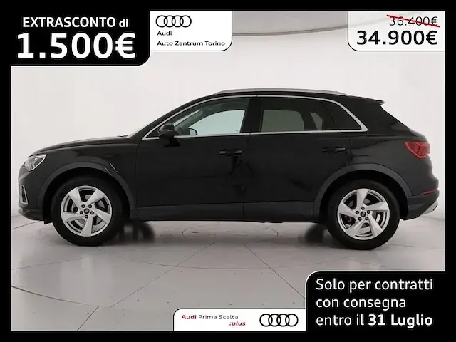 Usata Audi Q3 Advanced 150 CV (110 kW) 2025 Nero mito metallizzato SUV