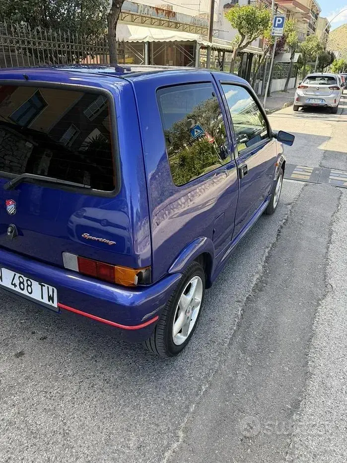 Usata Fiat 500 54 CV (39 kW) 1998 Blu Berlina