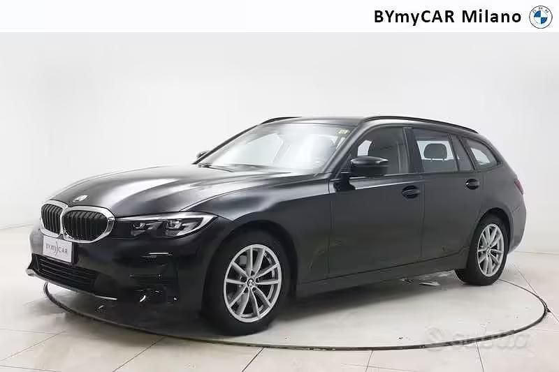 Usata BMW 320e Efficient Dynamics 190 CV (139 kW) 2022 Nero Station wagon