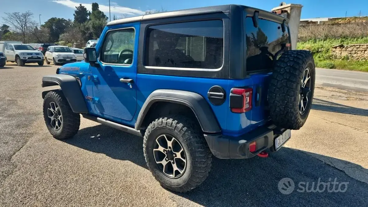 Usata Jeep Wrangler Rubicon 272 CV (200 kW) 2022 Blu SUV