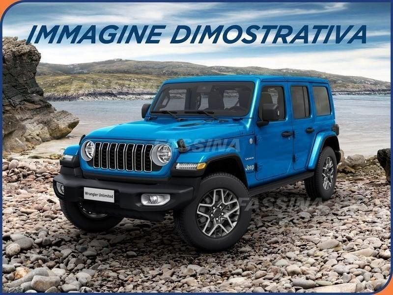Blu Nuova 2025 Jeep Wrangler Limited SUV | 60.900 € (Ottimo prezzo) - Immagine 1/1