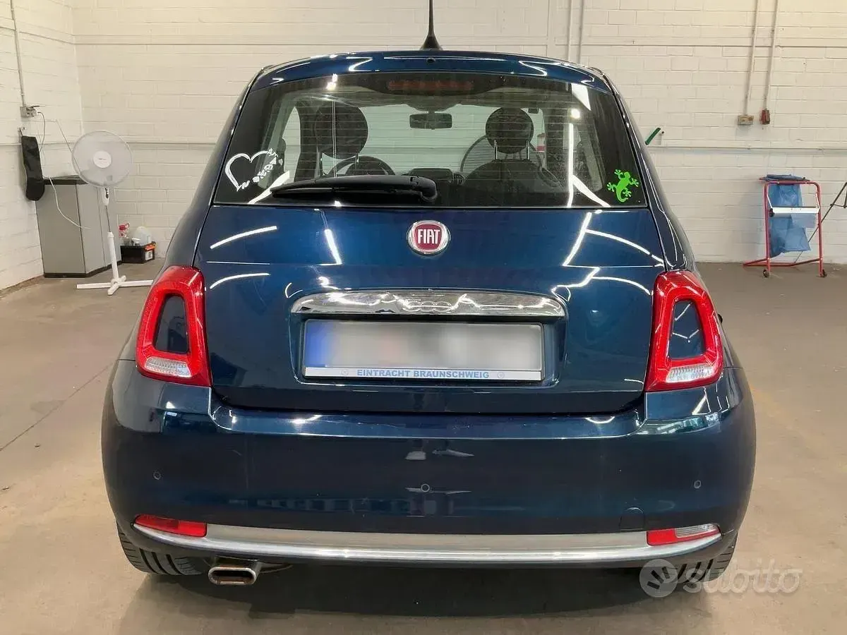 Usata Fiat 500 Lounge 69 CV (50 kW) 2019 Bluazzurro Berlina