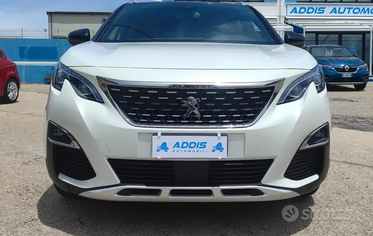 Usata Peugeot 3008 GT-line 120 CV (88 kW) 2018 Bianco SUV