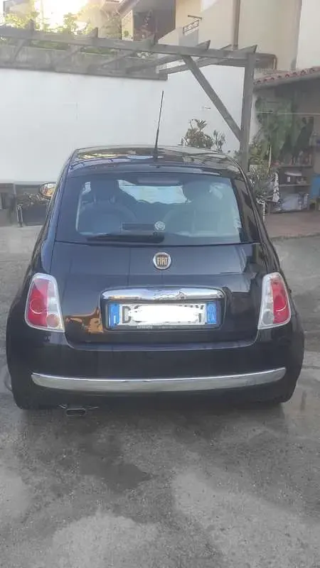 Usata Fiat 500 Lounge 69 CV (50 kW) 2008 Nero Utilitaria