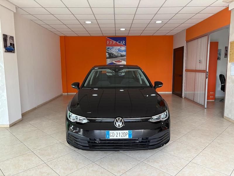 Usata VW Golf VIII Life 110 CV (80 kW) 2020 Nero Berlina