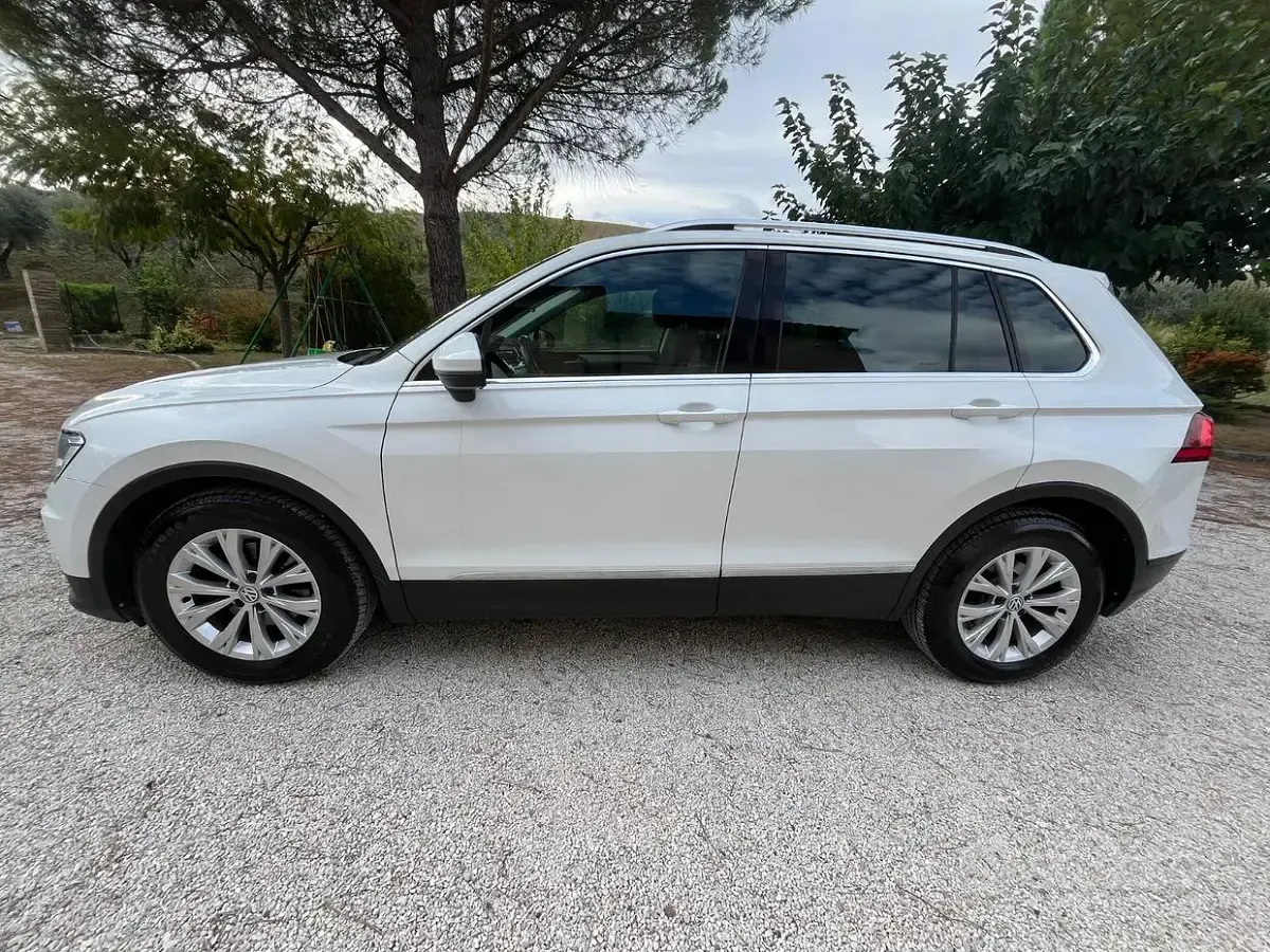 Usata VW Tiguan 116 CV (85 kW) 2017 Bianco SUV