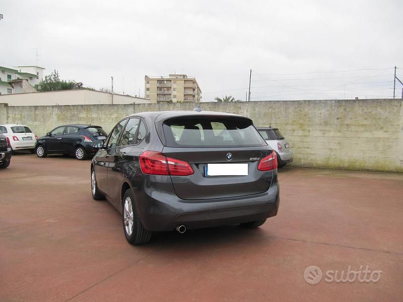 Usata BMW 216 Active Tourer 115 CV (84 kW) 2015 Grigio Monovolume