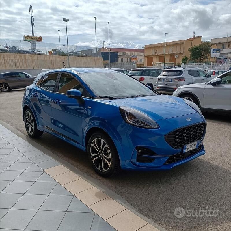 Usata Ford Puma ST-Line 125 CV (91 kW) 2022 Blu SUV