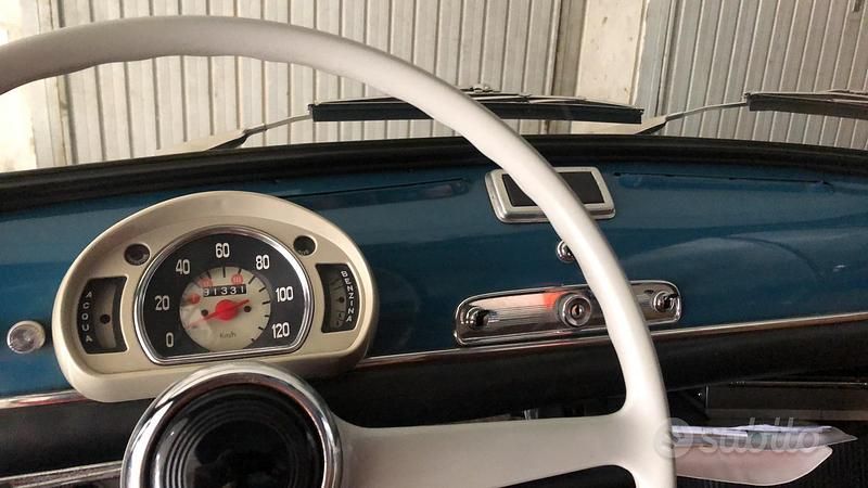 Usata Fiat 600D 1960 Blu Berlina