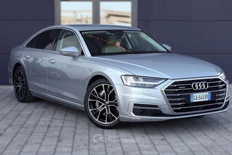 Usata Audi A8 Ambiente 340 CV (250 kW) 2020 Argento Berlina