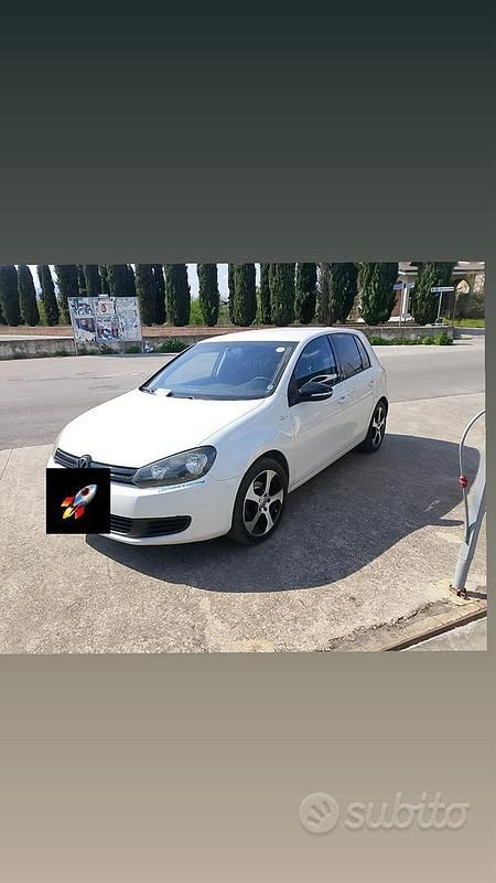 Usata VW Golf VII 2012 Bianco Berlina