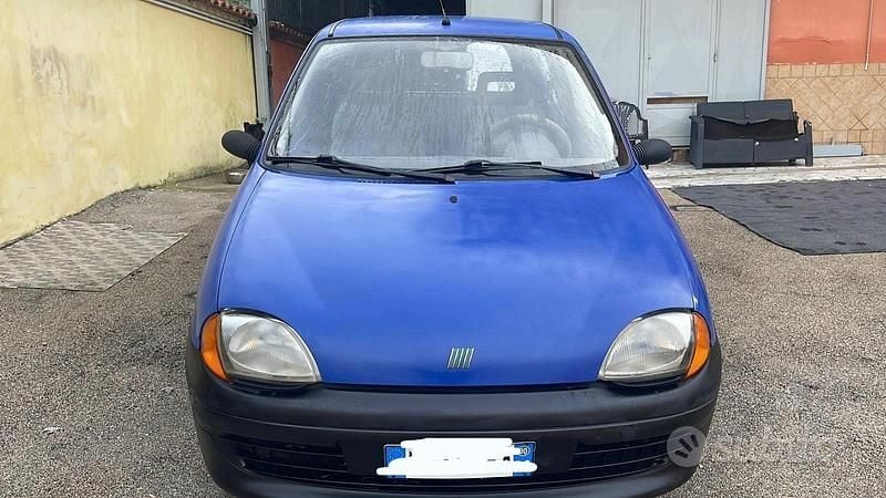 Usata Fiat Seicento Young 55 CV (40 kW) 2000 Blu Utilitaria