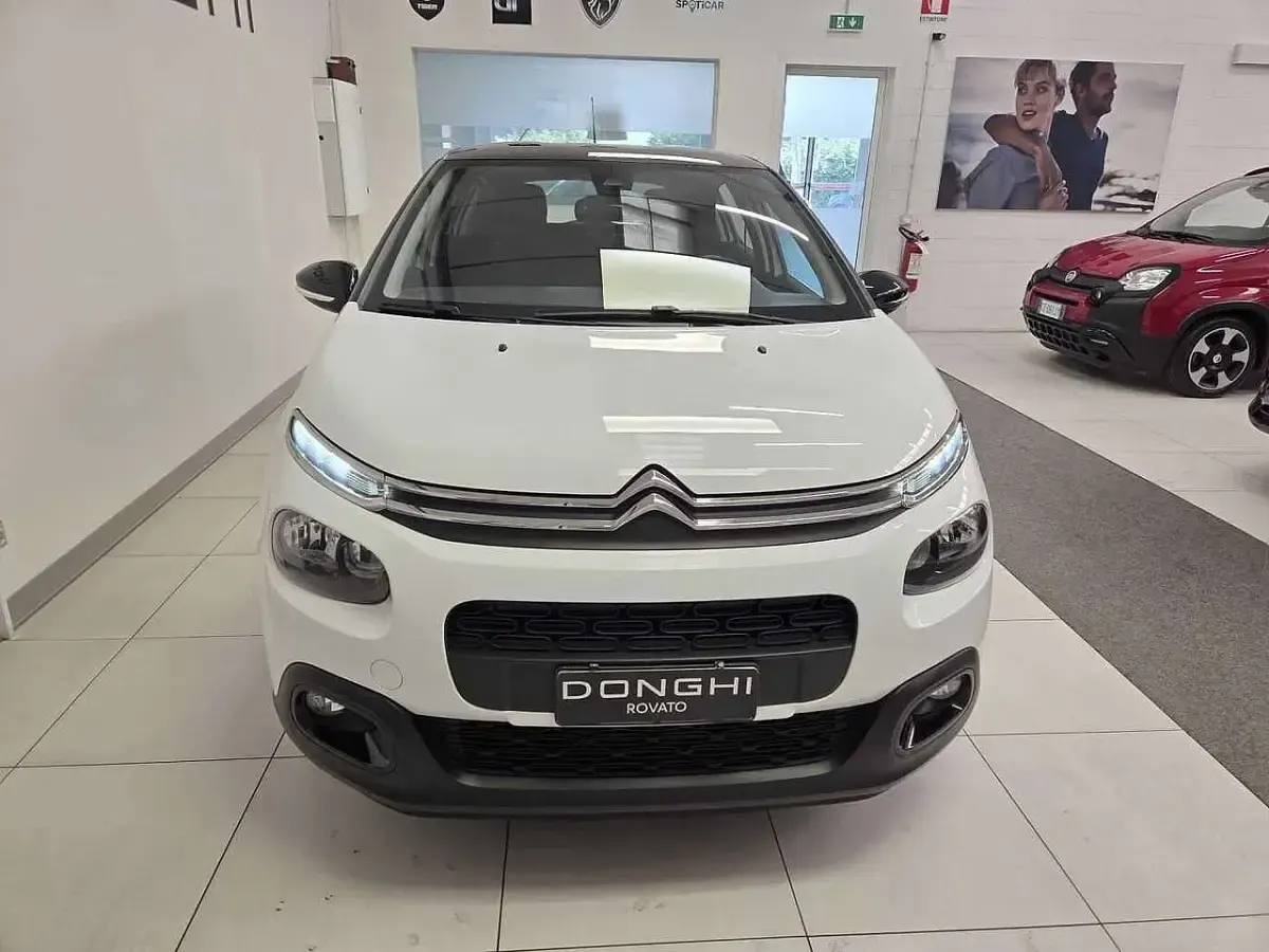 Usata Citroën C3 PureTech 83 CV (61 kW) 2018 Bianco Utilitaria