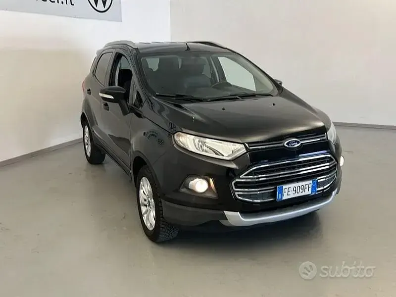 Usata Ford Ecosport Titanium 95 CV (69 kW) 2016 Nero SUV