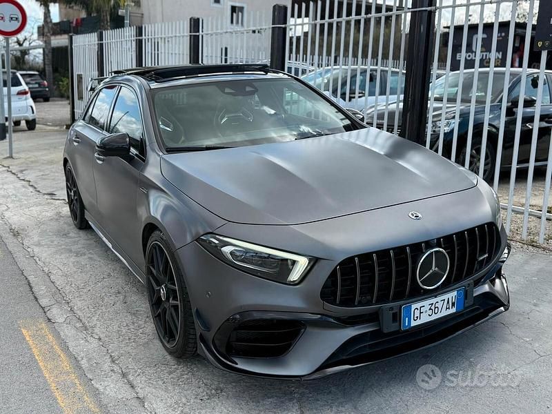 Usata Mercedes A45 AMG 421 CV (309 kW) 2021 Grigio Berlina