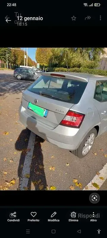 Begagnad Skoda Fabia Ambition 60 HK (44 kW) 2016 Sedan