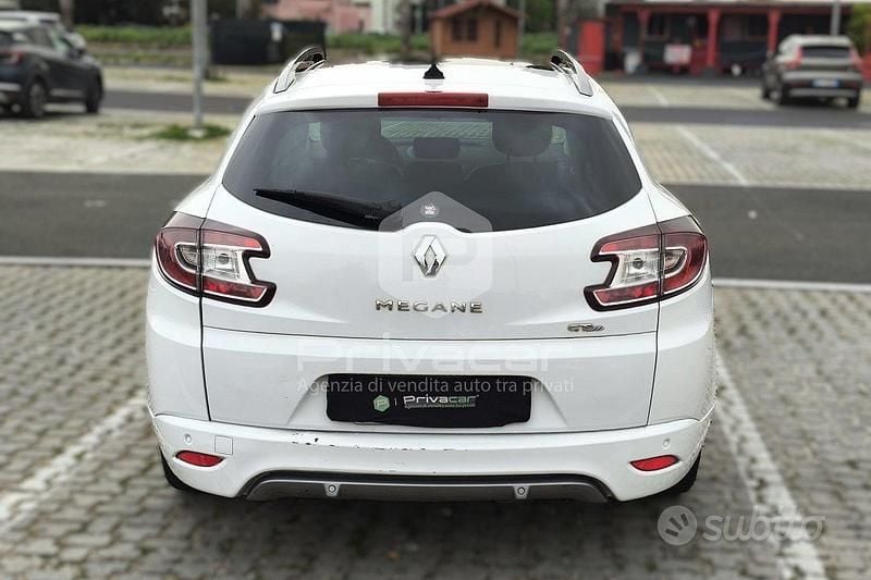 Usata Renault Mégane GT Line GT-Line 110 CV (80 kW) 2011 Bianco Station wagon