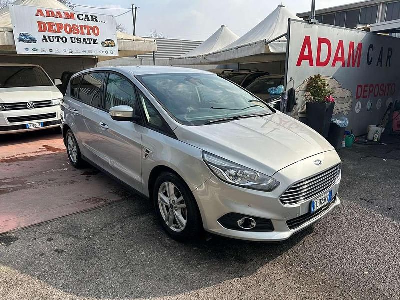 Usata Ford S-MAX Vignale 150 CV (110 kW) 2017 Argento Monovolume