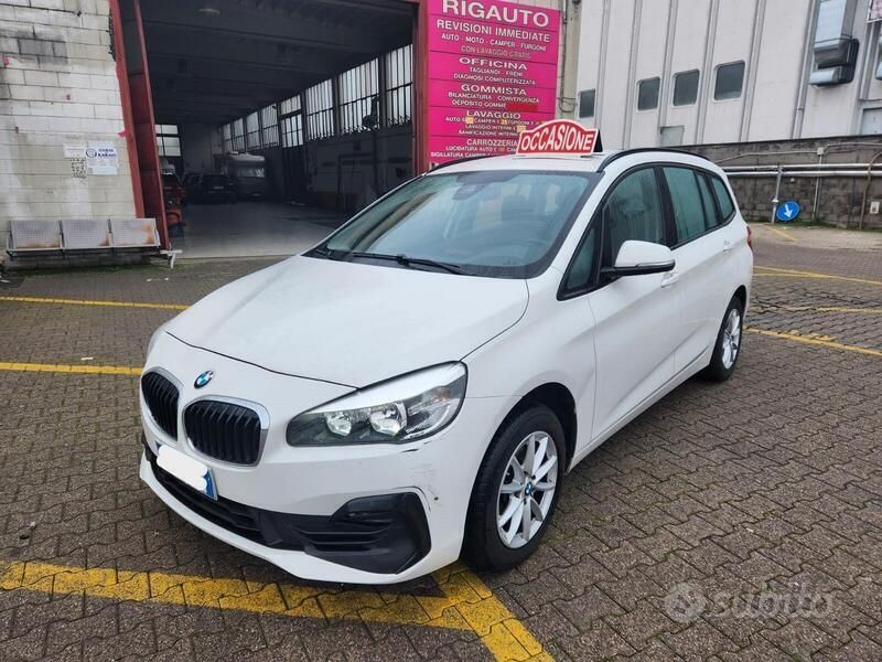 Usata BMW 216 Gran Tourer 116 CV (85 kW) 2019 Bianco Monovolume