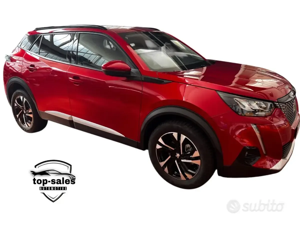 Usata Peugeot 2008 Active 131 CV (96 kW) 2022 Rosso SUV