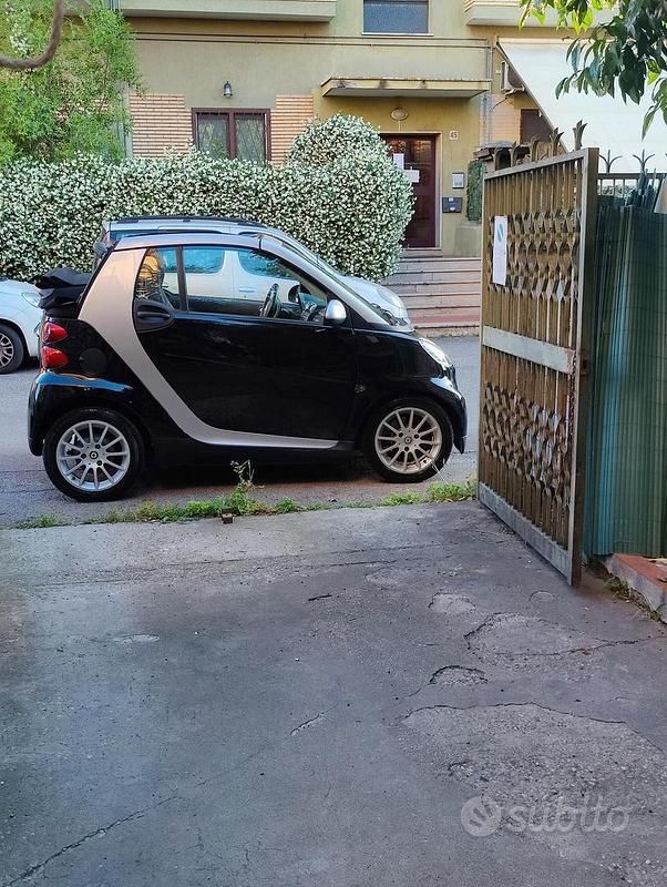 Usata Smart ForTwo Cabrio 71 CV (52 kW) 2009 Nero Cabrio