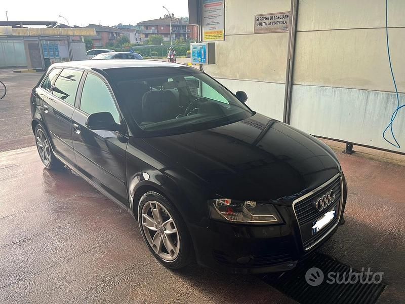 Usata Audi A3 102 CV (75 kW) 2010 Nero Utilitaria
