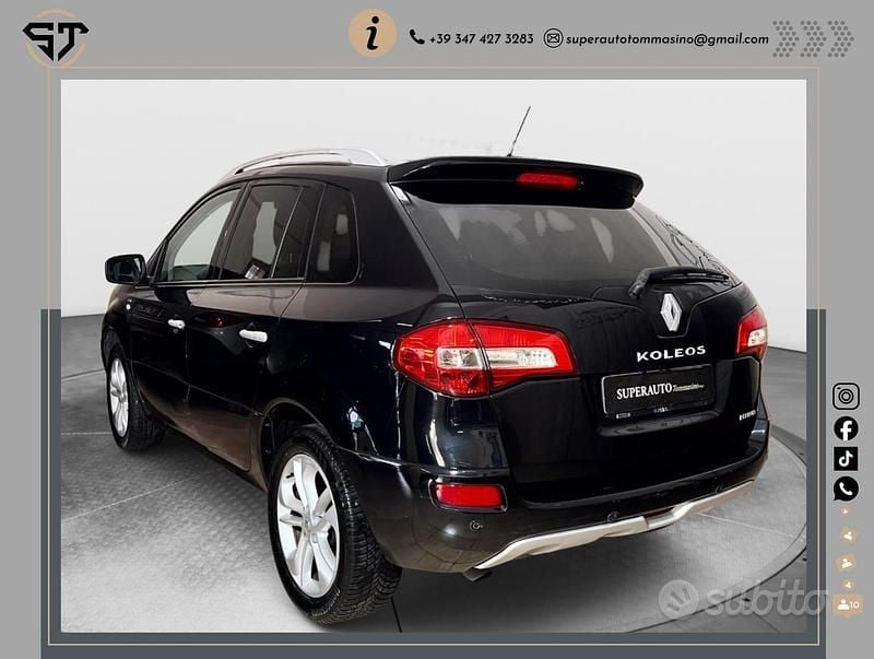 Usata Renault Koleos Luxe 150 CV (110 kW) 2010 Nero SUV