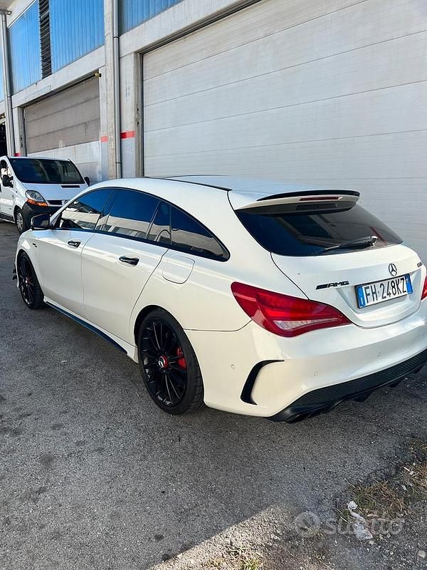 Usata Mercedes CLA45 AMG AMG 2015 Bianco Coupé