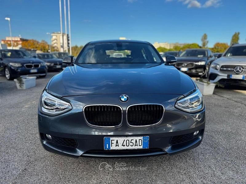 Usata BMW 120 Sport Line 184 CV (135 kW) 2013 Gray Utilitaria