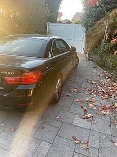 Usata BMW 420 Cabriolet 184 CV (135 kW) 2014 Nero Cabrio