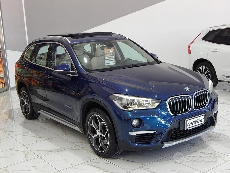 Usata BMW X1 xLine 190 CV (139 kW) 2017 Blu/azzurro SUV