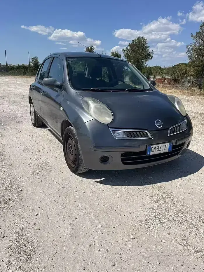 Usata Nissan Micra 80 CV (58 kW) 2008 Grigio Berlina