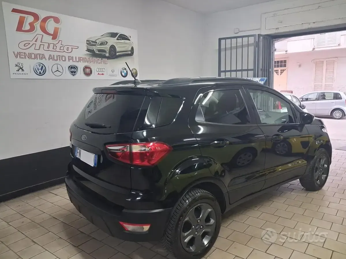Usata Ford Ecosport 99 CV (72 kW) 2018 Nero SUV
