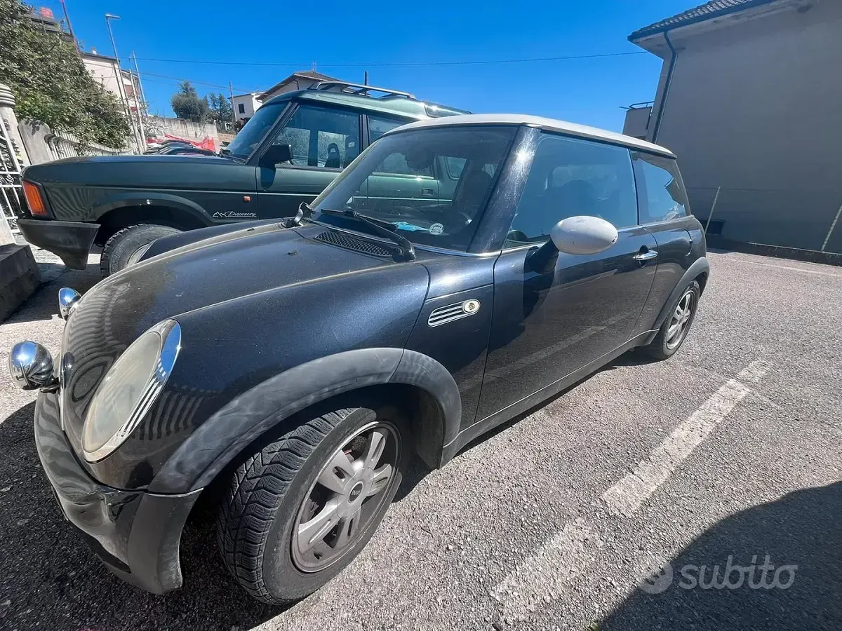 Usata Mini Cooper 2005 Nero Utilitaria