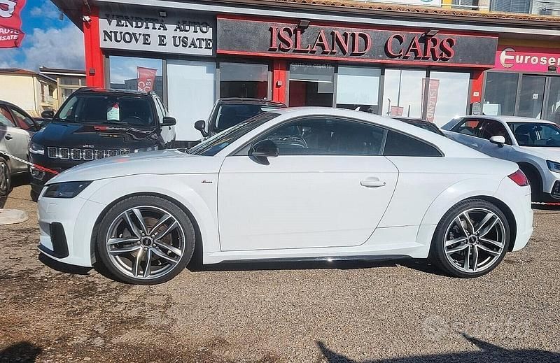 Usata Audi TT S-Line 197 CV (144 kW) 2019 Bianco Coupé