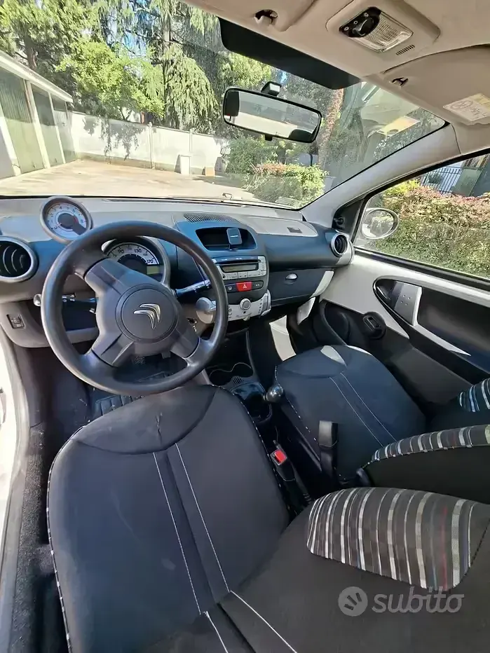 Usata Citroën C1 68 CV (50 kW) 2013 Bianco Utilitaria