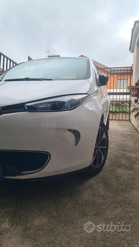 Usata Renault Zoe Intens 80 kW (109 CV) 2019 Bianco Utilitaria