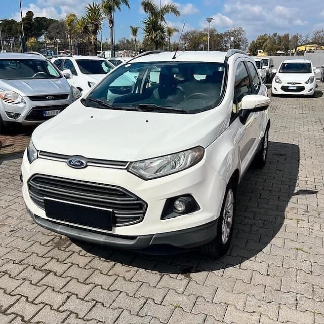 Usata Ford Ecosport Titanium S 95 CV (69 kW) 2016 Bianco SUV