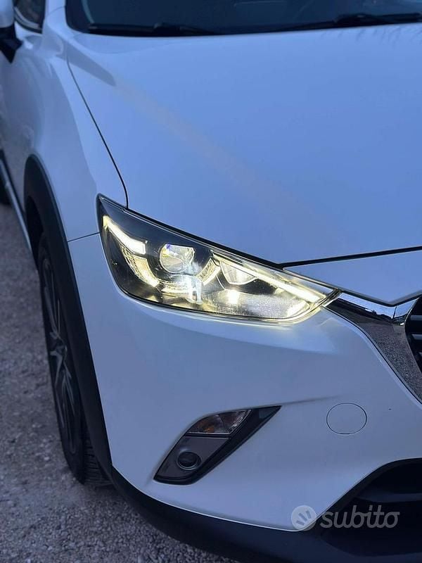 Usata Mazda CX-3 Exceed 105 CV (77 kW) 2015 Bianco SUV