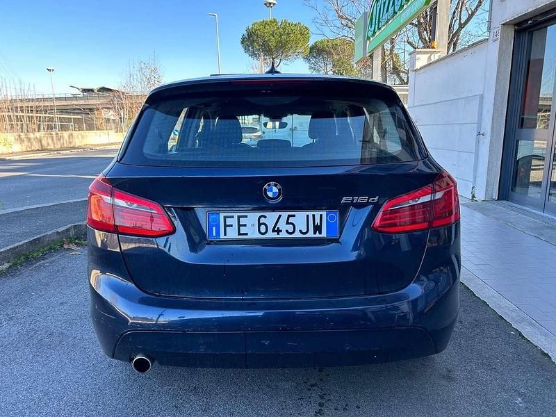 Usata BMW 216 116 CV (85 kW) 2016 Blu/azzurro Monovolume