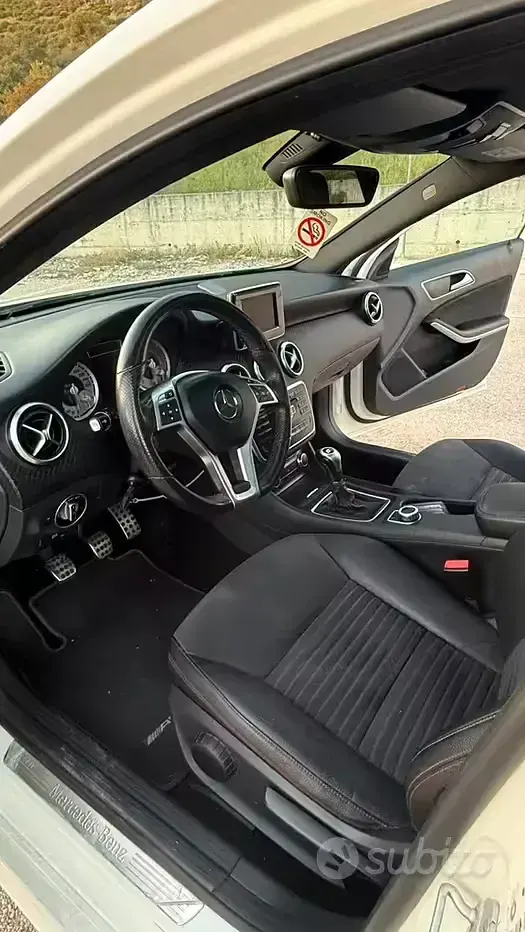 Usata Mercedes 180 109 CV (80 kW) 2015 Bianco Berlina