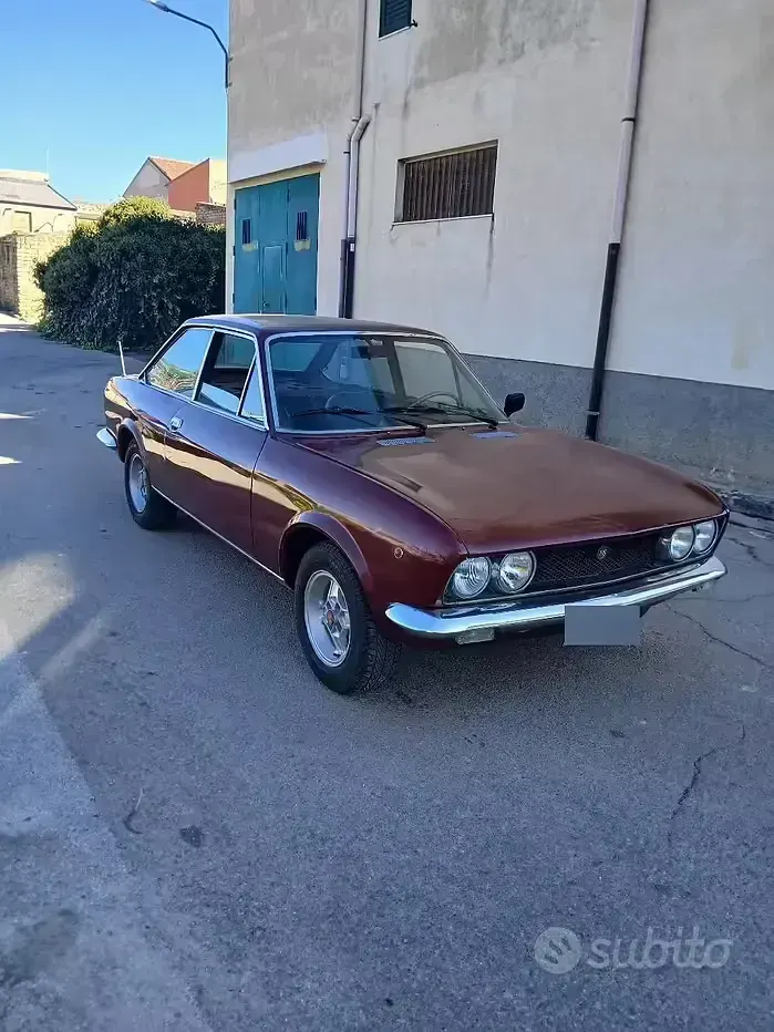 Usata Fiat Coupé Sport 110 CV (80 kW) 1970 Rosso Coupé