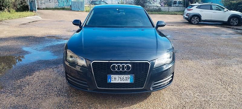 Usata Audi A7 Sportback S-Line 2011 Blu Utilitaria