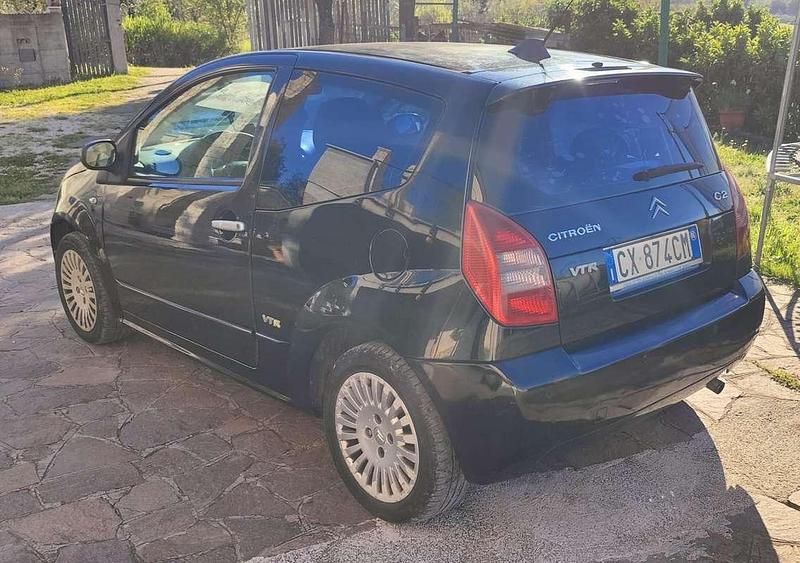 Usata Citroën C2 VTR Sport 68 CV (50 kW) 2005 Nero Utilitaria